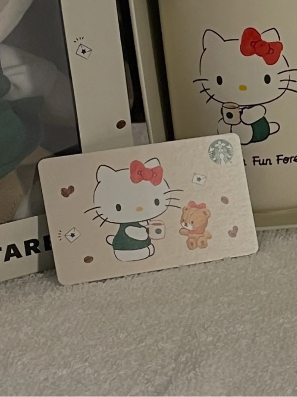 Starbucks x hello kitty x miffy Lot